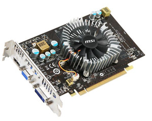 Card đồ họa (VGA Card) MSI N240GT-MD512-OC/D5 - NVIDIA GeForce GT 240, GDDR5 ,512MB , 128-bit, PCI E 2.0