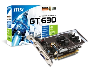 Card đồ họa (VGA Card) MSI N630GT-MD1GD3/LP - NVIDIA GeForce GT630, GDDR3, 1GB, 128-bit, PCI-E 2.0