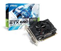 Card đồ họa (VGA Card) MSI N650 PE 1GD5/OC - GeForce GTX650, GDDR5, 1GB, 128 bits, PCI E 3.0