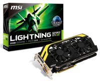 Card đồ họa (VGA Card) MSI N680GTX Lightning - NVIDIA GeForce GTX 680, GDDR5, 2GB, 256-bit, PCI-E 3.0