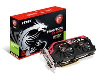 Card đồ họa (VGA Card) MSI N760 TF 2GD5/OC - GeForce GTX 760, GDDR5, 2GB, 
256 bits, PCI E 3.0