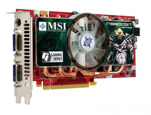 Card đồ họa (VGA Card) MSI N9800GT-T2D1G-OC - Geforce 9800GT, GDDR3, 1GB, 256-bit, PCI E 2.0