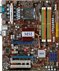 Bo mạch chủ - Mainboard MSI P45 Neo2-2FR - Socket 775, Intel P45, 4 x DIMM, Max 16GB, DDR2