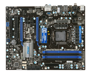 Bo mạch chủ - Mainboard MSI P55A Fuzion - Socket 1156, Intel P55, 4 x DIMM, Max 16GB, DDR3