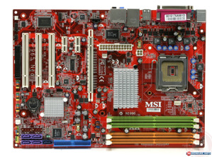 Bo mạch chủ - Mainboard MSI P965 Neo-F V2 - Socket 775, Intel P965/ICH8, 4 x DIMM, Max 8GB, DDR2