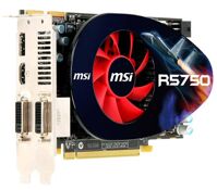 Card đồ họa (VGA Card) MSI R5750-PM2D1G - ATI Radeon HD 5750, 1GB , 128-bit , GDDR5 , PCI Express x16 2.1