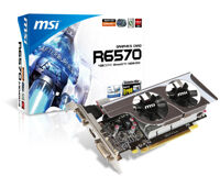 Card đồ họa (VGA Card) MSI R6570-MD1GD3/LP - ATI Radeon HD 6570, GDDR5, 1GB, 128 bits, PCI-E 2.1