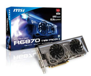 Card đồ họa (VGA Card) MSI R6870 Twin Frozr II/OC -  Intel AMD Radeon HD6870, GDDR5, 1GB, 256 bits, PCI Express x16 2.1