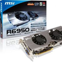 Card đồ họa (VGA Card) MSI R6950 Twin Frozr III 1GD5 Power Edition/OC (ATI Radeon HD 6950, GDDR5 1024MB, 256 bits, PCI-E 2.1)