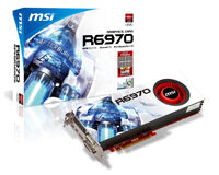 Card đồ họa (VGA Card) MSI R6970-2PM2D2GD5 - AMD Radeon HD 6970, GDDR5, 2GB, 256 bits, PCI E 2.1