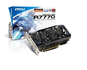 Card đồ họa (VGA Card) MSI R7770-2PMD1GD5 - AMD Radeon HD 7770, GDDR5, 1GB, 128-bit, PCI-E 3.0