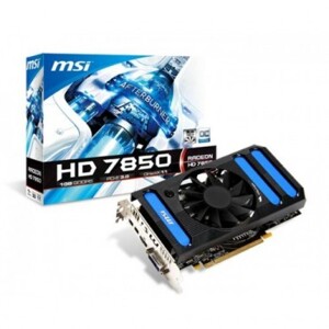 Card đồ họa (VGA Card) MSI R7850/OC - AMD Radeon HD7850, GDDR5, 1GB, 256-bit, PCI-E 3.0