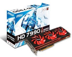 Card đồ họa (VGA Card) MSI R7990-6GD5 - Radeon HD 7990, GDDR5, 6GB, 384 bit, PCI E 3.0