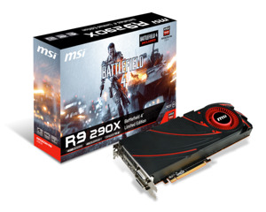 Card đồ họa (VGA Card) MSI R9 290X 4GD5 BF4 - Radeon R9290X, GDDR5, 4GB, 512 bits, PCI E 3.0