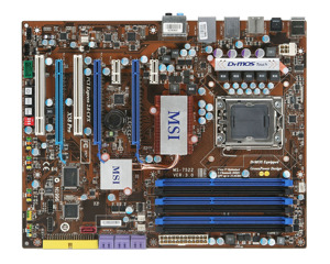 Bo mạch chủ - Mainboard MSI X58 Pro - Socket 1366, Intel X58/ICH10R, 6 x DIMM, Max 24GB, DDR3