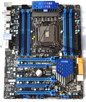 Bo mạch chủ - Mainboard MSI X79A-GD65 - Socket 2011, Intel X79, 4 x DIMM, Max 64GB, DDR3