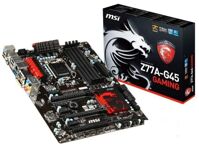 Bo mạch chủ - Mainboard MSI Z77A-G45 GAMING - Socket 1155, Intel Z77, 4 x DIMM, Max 32GB, DDR3