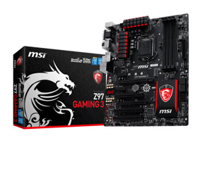 Mainboard MSI Z97 Gaming 3 (Chipset Intel Z97/ Socket SK1150/ VGA onboard)