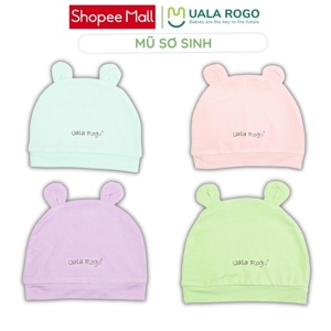 Mũ sơ sinh sợi tre Uala UR8222 (0-6M)