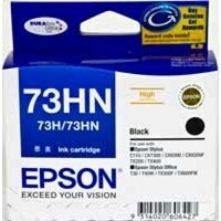 Mực in Epson 73HN Black High Capacity Cartridge - Double Pack (T104193)