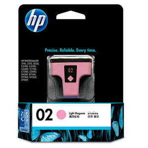 Mực in HP 02 Light Magenta Ink Cartridge (C8775WA)