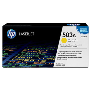 Mực in HP 503A LaserJet Toner Cartridge (Q7582A) - Yellow