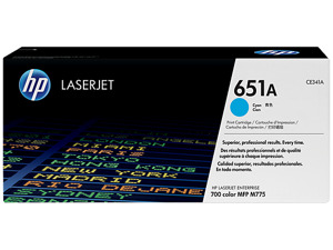 Mực in HP 651A Cyan Original LaserJet Toner Cartridge (CE341A)