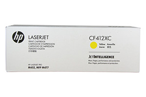 Mực in HP High Yield Yellow Contract Original LJ Toner Cartridge (CF412XC)