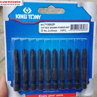 Mũi xiết vít Kingtony 715002P (vĩ 10 cây)