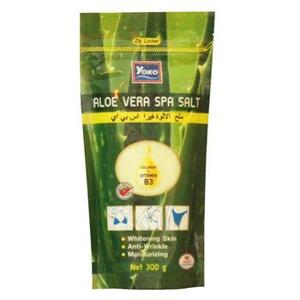 Muối lấy da chết spa lô hội Yoko Aloe Vera Spa Salt 300g