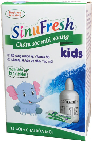 Muối rửa mũi xoang trẻ em SinuFresh Kids