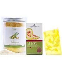 Muối tắm khoáng tạo bọt chiết xuất tinh dầu sả chanh Lignum Vitae 1 kg