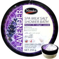 Muối tắm tẩy tế bào chết hương lavender Nisuko 250g