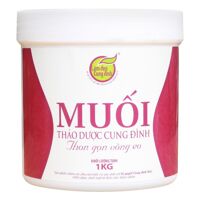 Muối thảo dược sau sinh Cung Đình (1000gr)