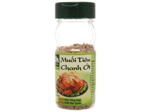 Muối tiêu chanh ớt Dh Foods hũ 50g