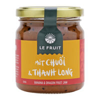 Mứt Chuối Và Thanh Long Le Fruit 225g