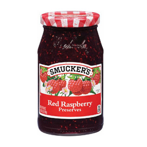 Mứt Mâm Xôi Đỏ Smucker’s chai 340g