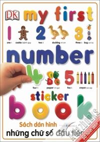 My first number sticker book - Sách dán hình những chữ số đầu tiên