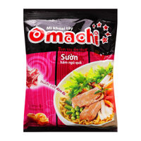 Mỳ Omachi sườn hầm ngũ quả 80g