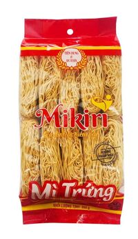 Mỳ trứng Mikiri - sợi tròn 350g