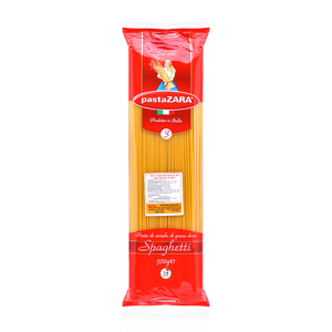 Mỳ Ý Spaghetti 03 Pasta Zara Gói 500g