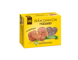 Nấm linh chi Hqgano hộp 200g xắt lát