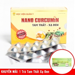 Nano Curcumin Tam Thất Xạ Đen HVQY (30 viên)