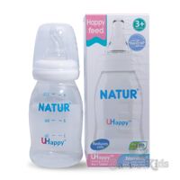 Bình sữa mở đáy Natur UHappy 120ml