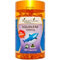 Viên uống dầu gan cá mập Squalene Nature Care (1000mg x 300 viên)