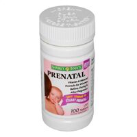 Viên uống bổ sung vitamin & khoáng chất cho thai phụ NATURE'S BOUNTY Prenatal 100 viên