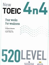 New TOEIC 4n4 520 level - Neungyule Education (Kèm 1 CD)