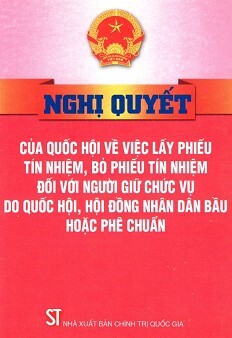 Nghị Quyết Của Quốc Hội Về Việc Lấy Phiếu