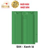 Ngói lợp mái Isora dạng sóng S04