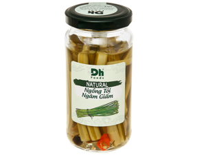 Ngồng tỏi ngâm giấm Dh Foods hũ 220g